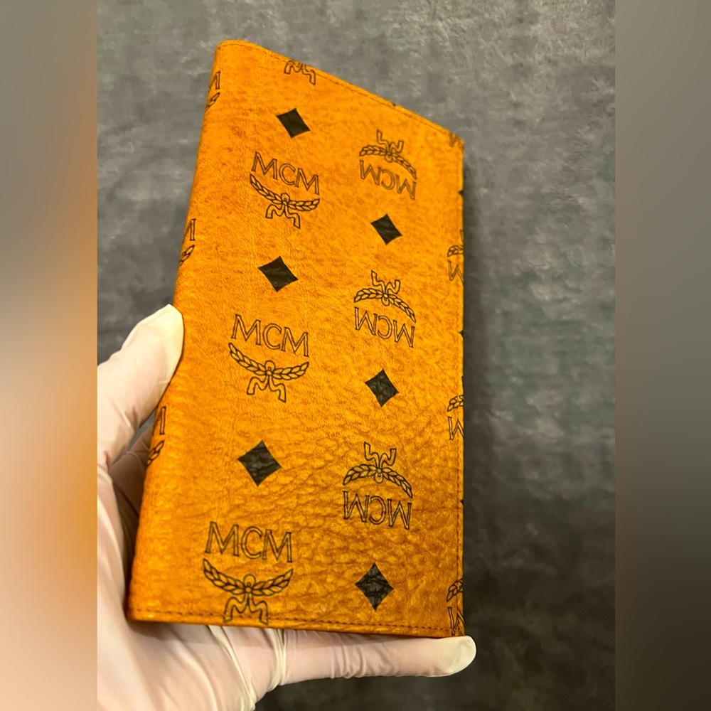 MCM Cognac Bi-fold Wallet